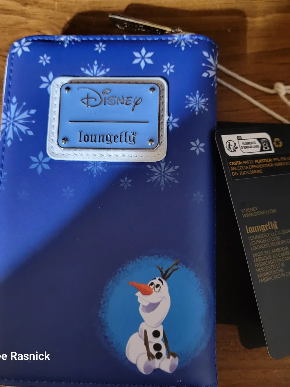 Loungefly Bam Exclusive Frozen Mini Backpack And Wallet Set. Nwt